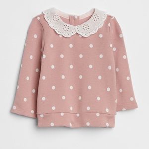 Gap Toddler Eyelet Collar Top